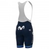 Completo Maglia + Pantaloncino con bretelle 2021 Movistar Team Donna N003